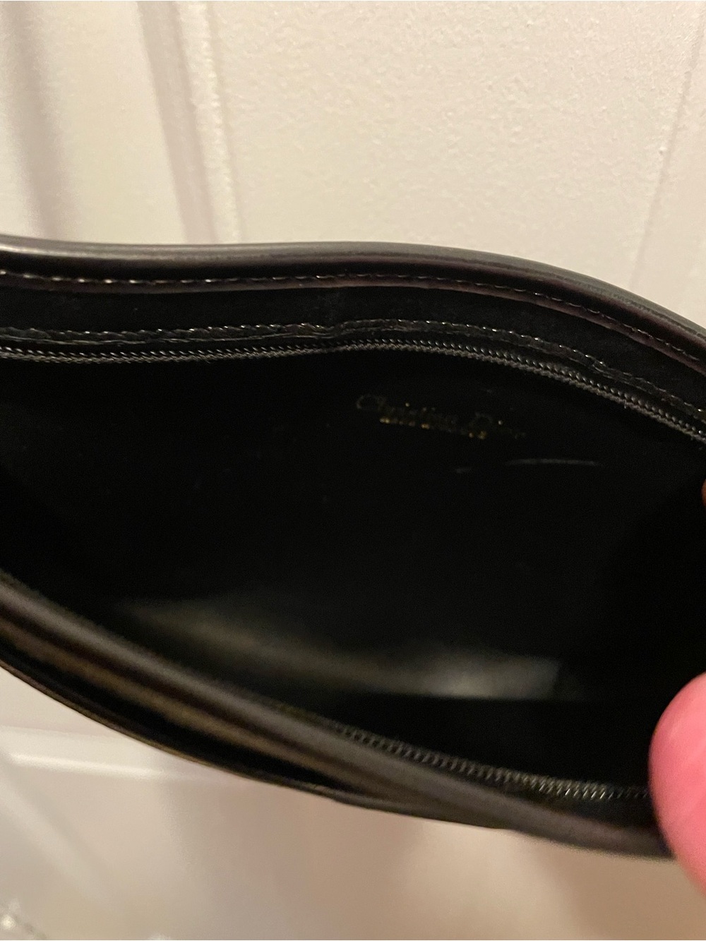 Vintage Christian Dior Black trotter Crossbody Bag excellent condition - Picture 6 of 16